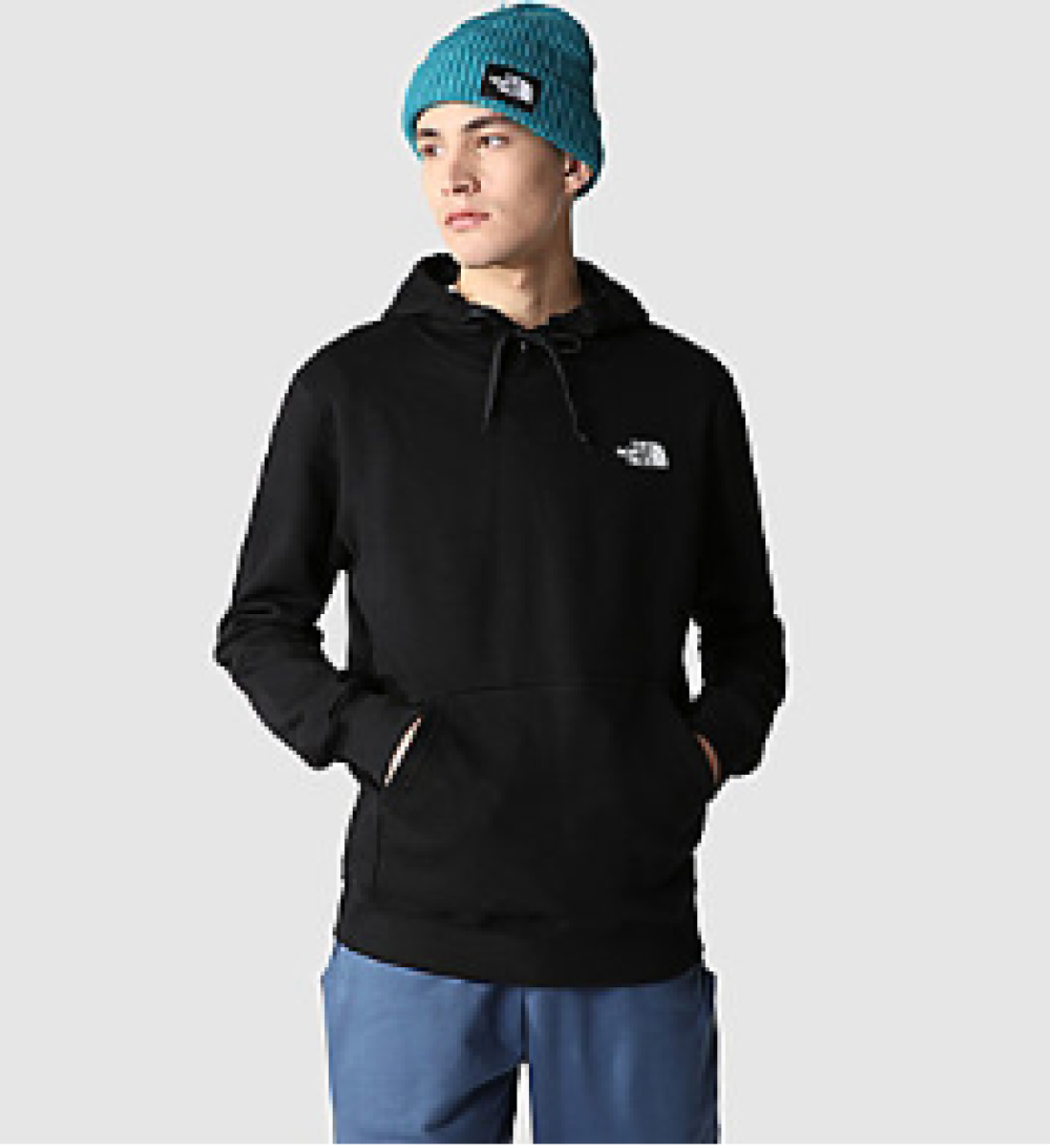 Mens NF Simple Dome Hoodie Black trekandtravel Store