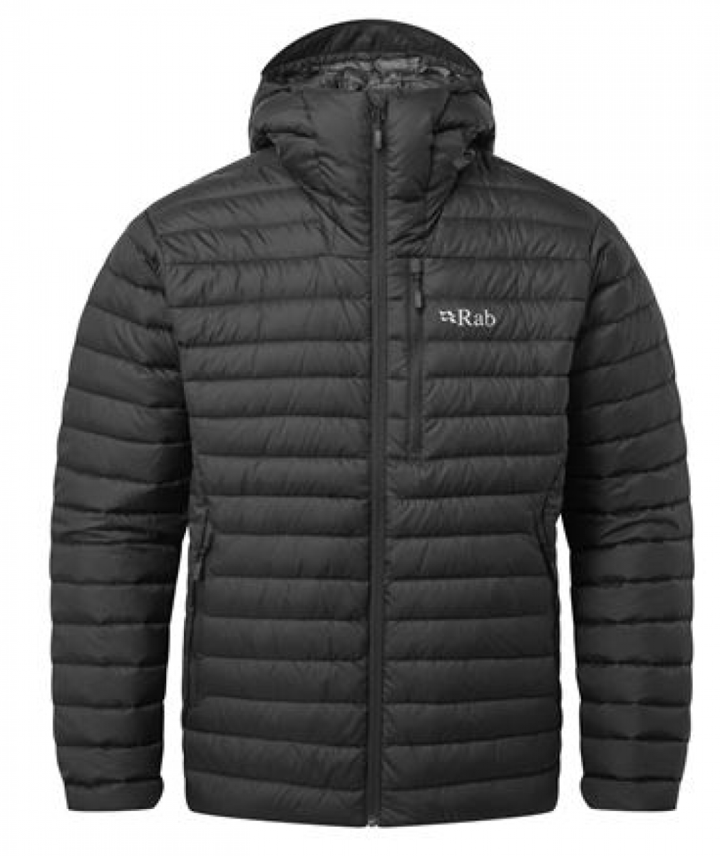 Mens Rab Microlight Alpine Jacket Black - trekandtravel Store