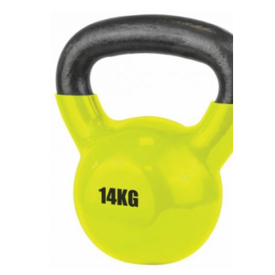 Urban Fitness UF Vinyl Coated Kettlebell 8KG - Red