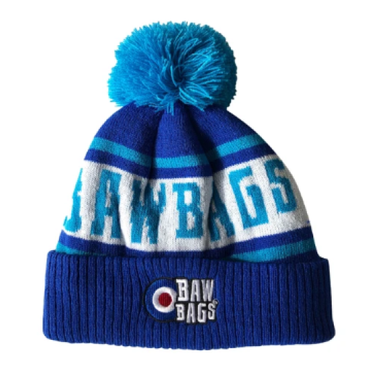 BawBags Premium Beanie Blue 