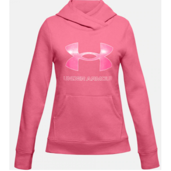 Girls UA Rival Fleece Logo Hoodie