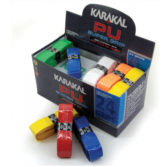 Karakal Coloured PU Super Grip Various ColoursKA665