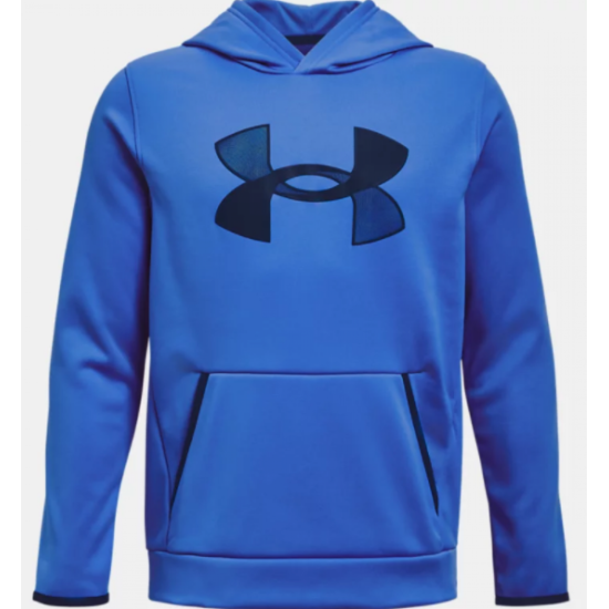 Kids' UA Rival Fleece Big Logo Hoodie