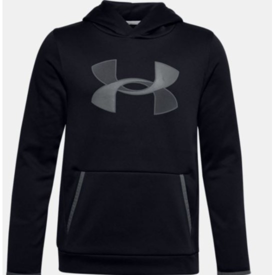 Kids' UA Rival Fleece Big Logo Hoodie