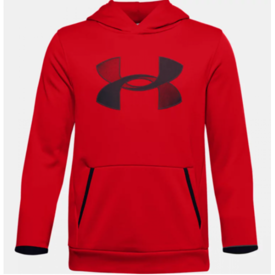 Kids' UA Rival Fleece Big Logo Hoodie