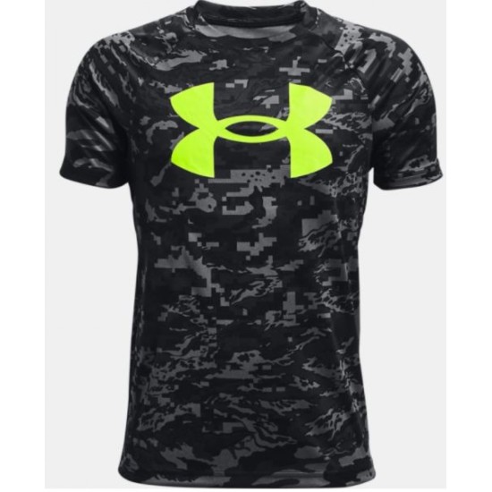 Kids' UA Tech™ Big Logo Printed Short Sleeve