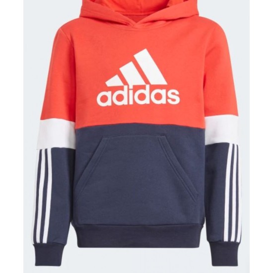 Kids Adidas B CB FL Hoodie Red