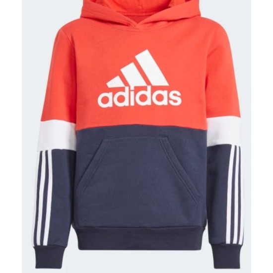 Kids Adidas B CB FL Hoodie Red