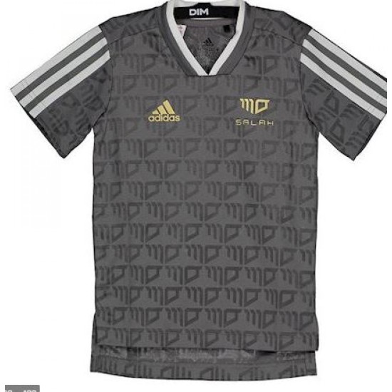 Kids Adidas B Salah Jersey Grey