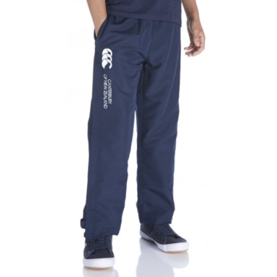 Kids Canterbury Open Hem Navy Stadium Pants