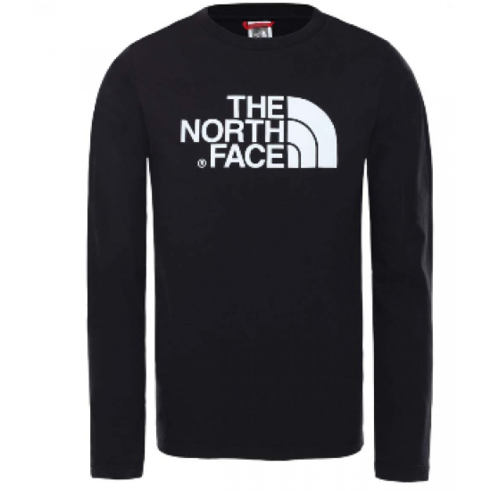 Kids NF Easy Tee L/S Black