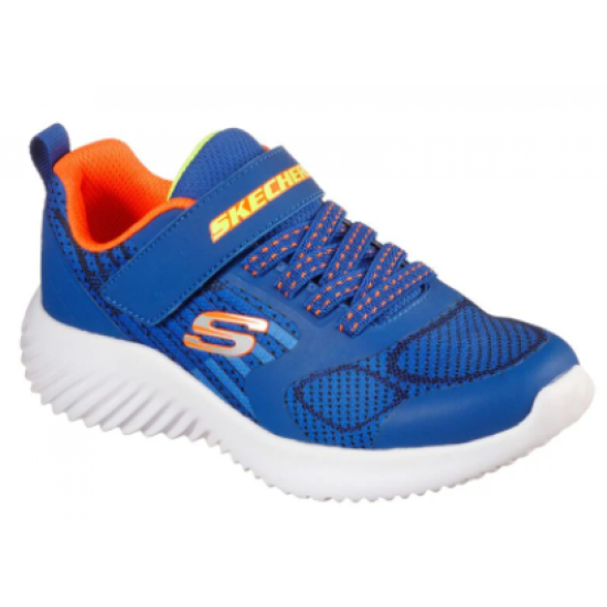 Kids Skechers Bounder Gorven Royal/Orange