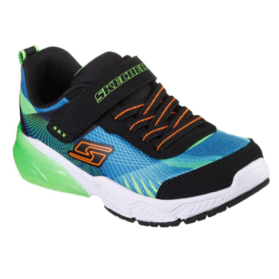 Kids Skechers ThermoFlux Blue/Lime