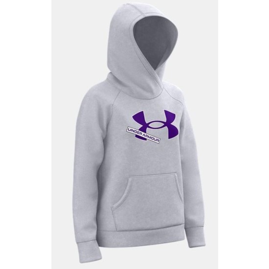 Kids UA Rival Fleece Logo Hoodie