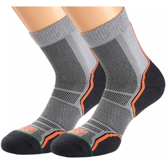 Mens 1000 Miles Trail Socks Grey