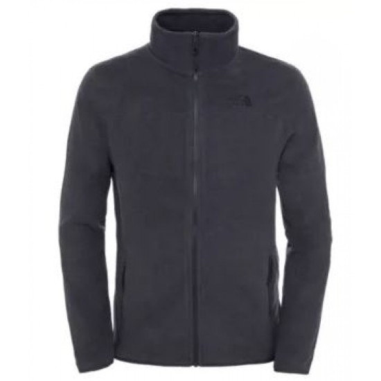 Mens NF 100 Glacier Full Zip Grey