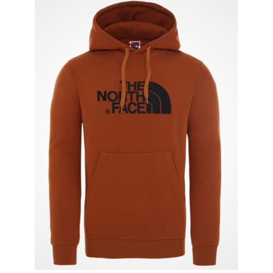 Mens NF Drew Peak Pullover Hoodie Brandy Brown