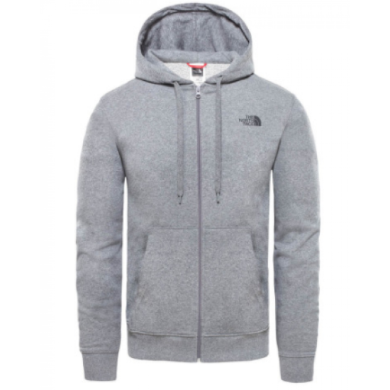 Mens NF Open Gate Full Zip Grey Heather