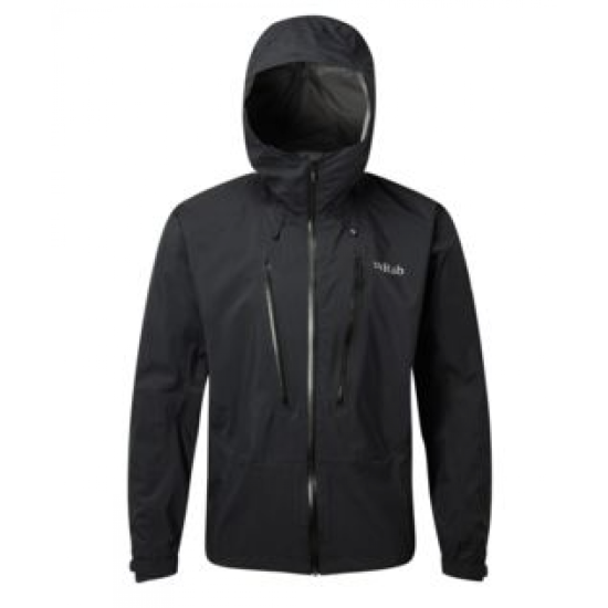 Mens Rab DownPour Alpine Jckt Black