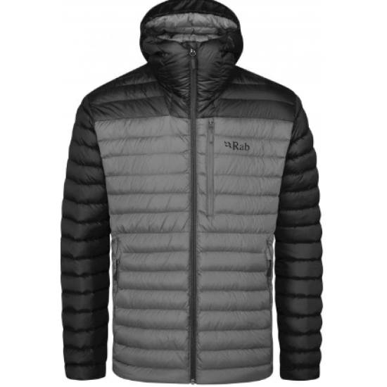 Mens Rab Microlight Alpine Jacket Blk/Graph