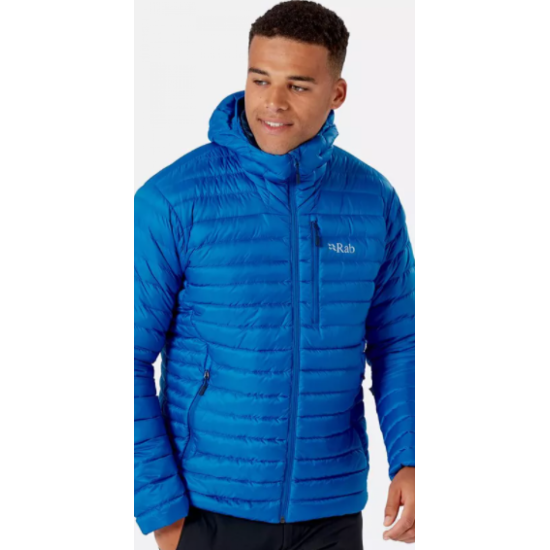 Mens Rab Microlight Alpine Jacket Polar Blue