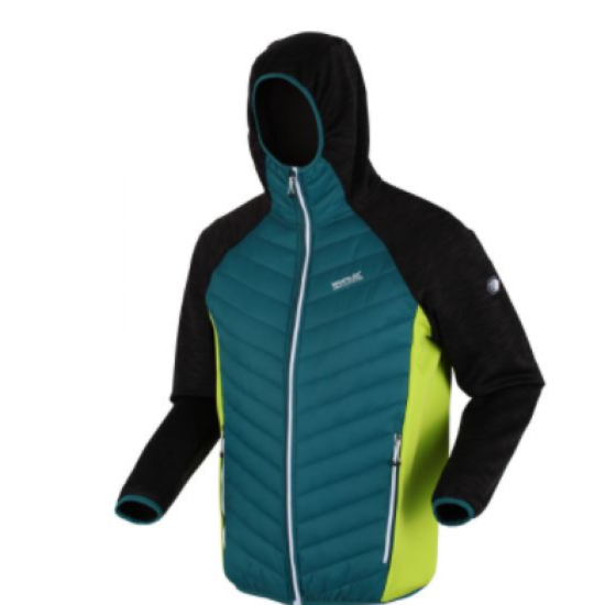 Mens Regatta Andreson V Hybrid Pacific Green