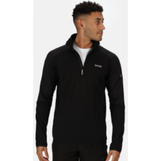 Mens Regatta Highton HalfZip II Black