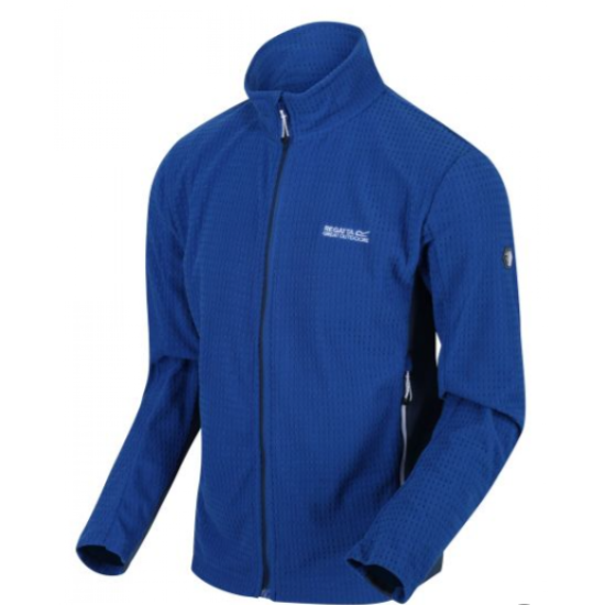 Mens Regatta Highton ZipFleece NautiBlue/DkDe