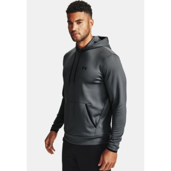 Mens UA Armour Fleece HD Grey