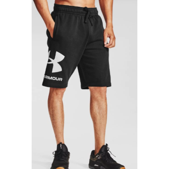 Mens UA Rival FLC Big Logo Shorts