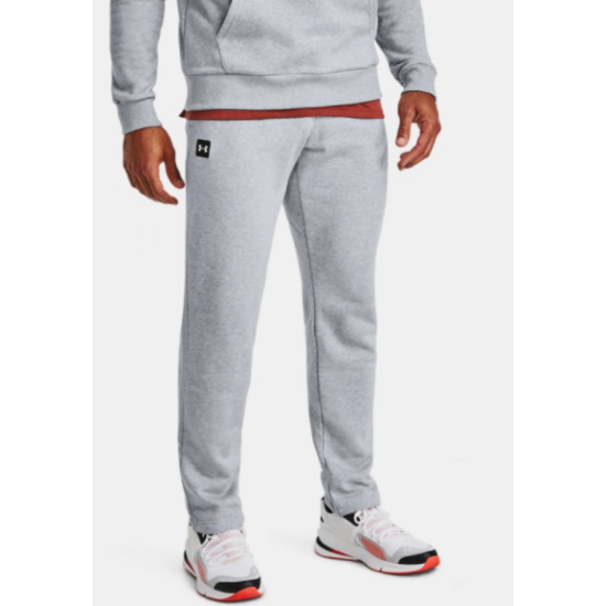 Mens UA Rival Fleece Pant Grey