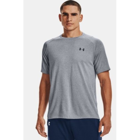 Mens UA Tech Tee Steel