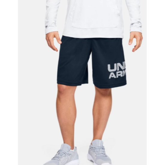 Mens UA Tech Wordmark Shorts Black