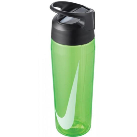 Nike TR Hypercharge Straw Bottle 24oz Green Spark/ Anthracite/Whit OB.E3.24