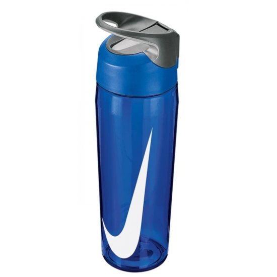 NikeTR Hypercharge Straw Bottle 32oz Game Royal/Cool Grey/White OB.E2.32
