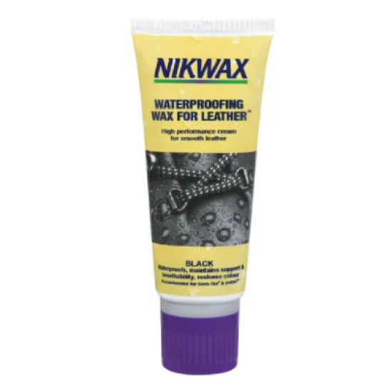 Nikwax Waterproofing Wax for Leather 100ml Black