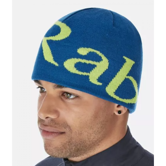 Rab Logo Beanie Polar Blue QAA-09-PB