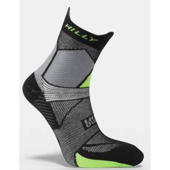 Unisex Hilly Ultra Marathon Fresh Blk/Grey/Green