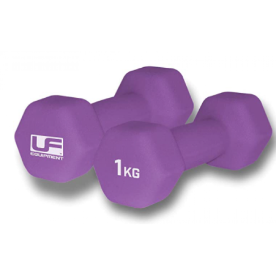 Urban Fitness Pair 1Kg Dumbbells UFW031