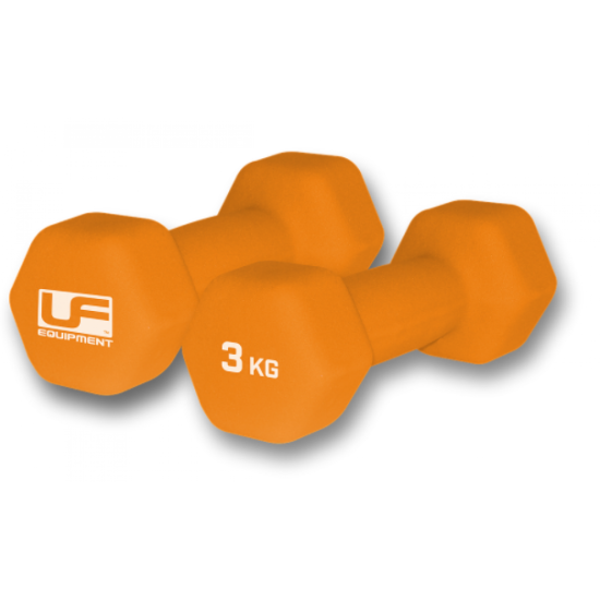 Urban Fitness Pair 3Kg Dumbbells UFW034