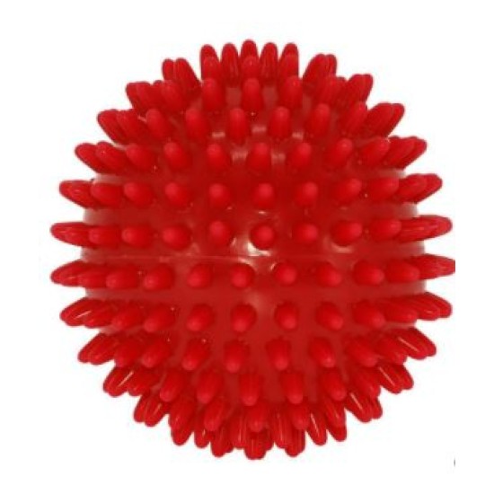 Urban Fitness Soft Spikey Massage Ball 8cm Red