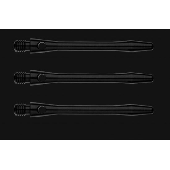 Winmau Anodised Aluminium Med Black 7500.201