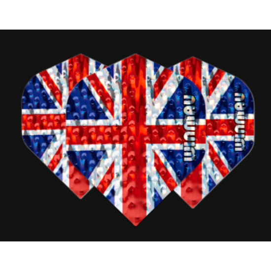 Winmau Flights Embossed Standard Union Jack 6800.108