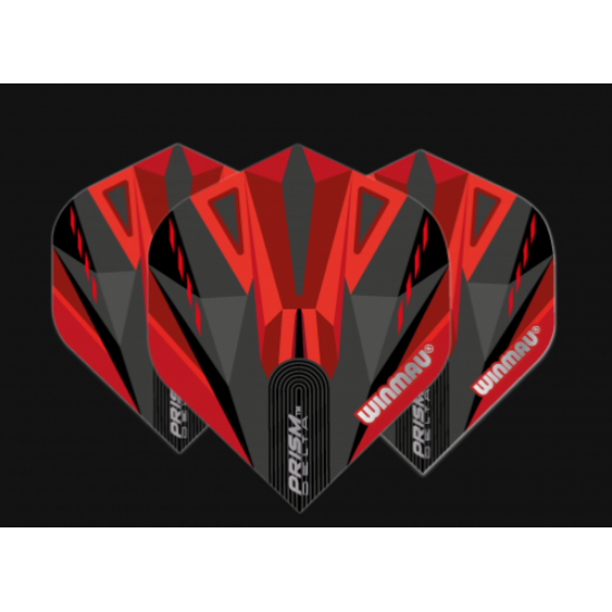 Winmau Flights Prism Delta Black & Red 6915.210