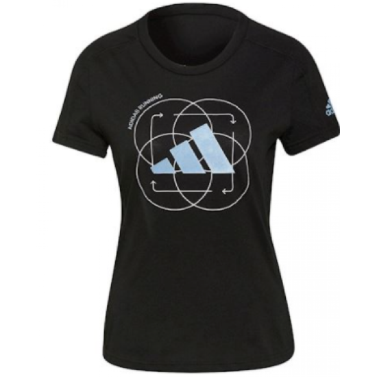 Wmns Adidas Run Logo Tee