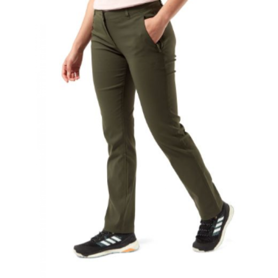 Wmns Craghoppers Kiw Pro II Trs Short Leg Khaki