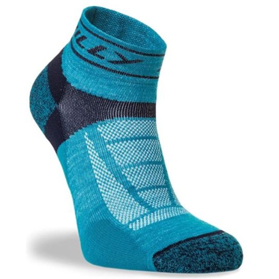 Wmns Hilly Trail Quarter Turquoise/Navy 