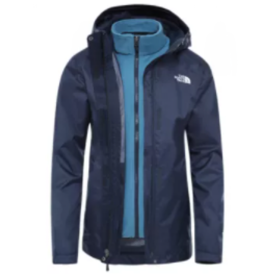 Wmns NF Evolve II Tri JKT Navy