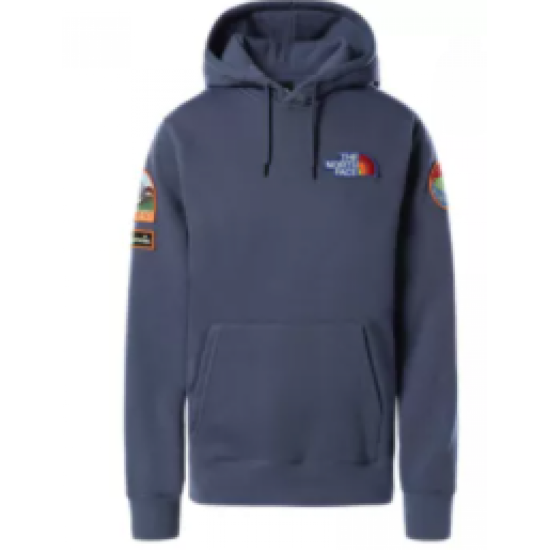 Wmns NF Patch PO Hoody Indigo