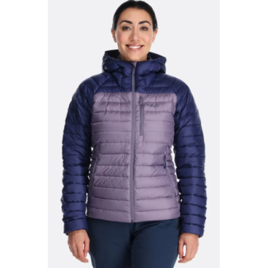 Wmns Rab Microlight Alpine Jacket Patriot Blue/Purple